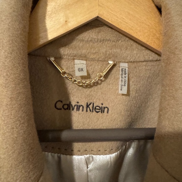 Calvin Klein Camel Coat - Picture 4 of 4